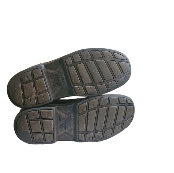 Men Vintage Leather Brown Work Boots By Wolverine Size 10.5M/Men Utility Boots - Picture 9 of 11